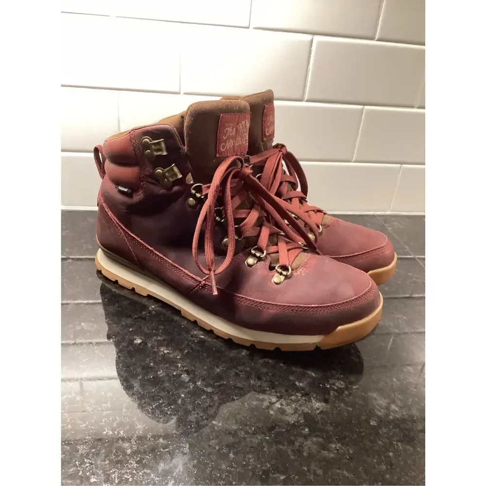 The North Face Back-To-Berkeley Redux Leather Waterproof Hiking Boots Men’s 9.5